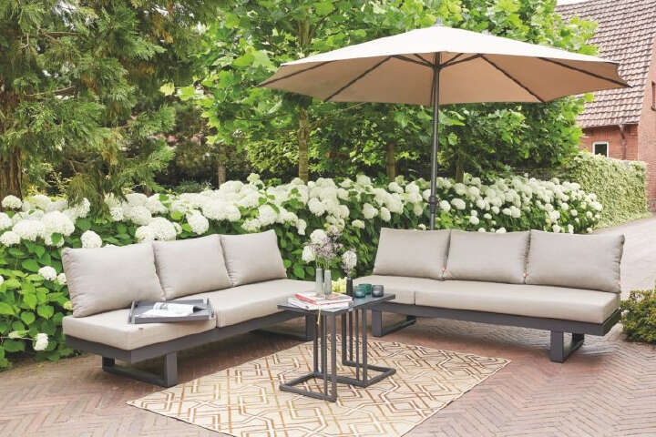 SIENA GARDEN Avenia Multibank  anthrazit